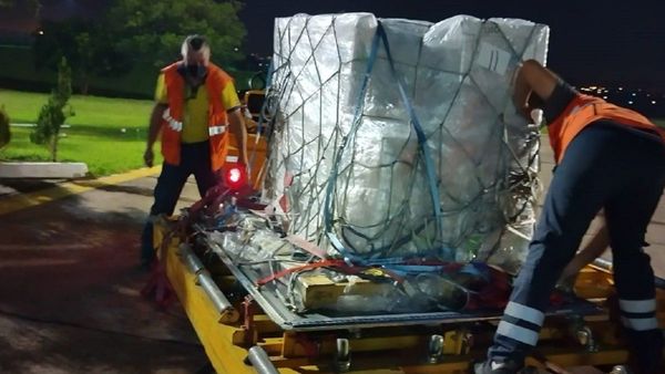 Llegaron al país 84.240 dosis de vacunas Pfizer