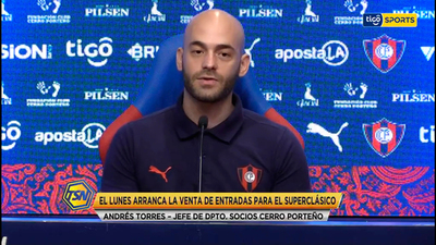 Conferencia de prensa de Andrés Torres