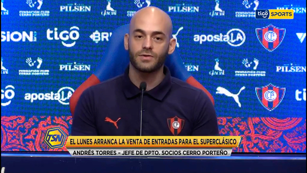 Conferencia de prensa de Andrés Torres
