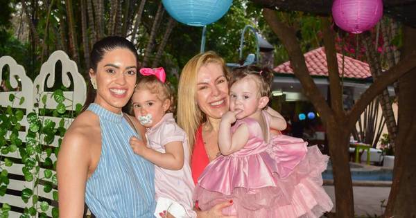 La Nación / La dulce Sophi, nieta de Paola Hermann apagó su primera velita