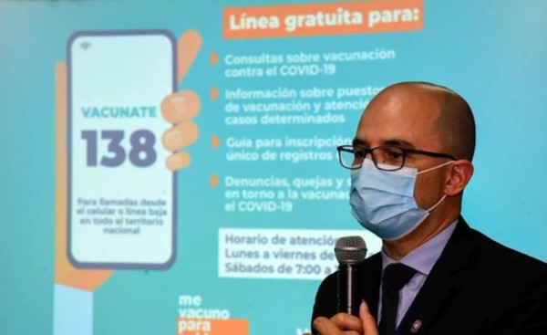 Habilitan el 138 para consultas sobre vacunación anticovid