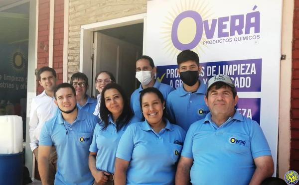 Overá: Empresa familiar de limpiezas se expande desde Luque •