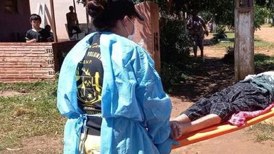 Auxilian a un hombre con desnutrición severa en María Auxiliadora