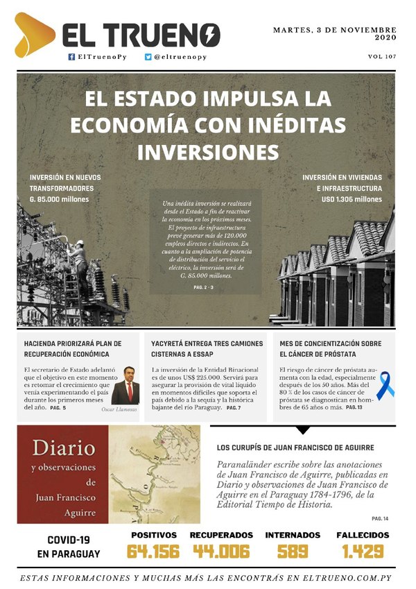 E-paper 03 de Noviembre 2020 - El Trueno