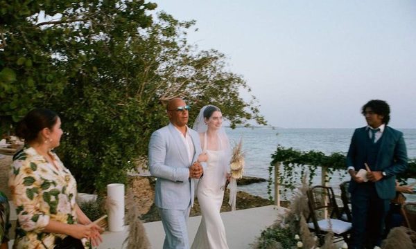 Se casó la hija de Paul Walker y Vin Diesel se encargó de llevarla hasta el altar