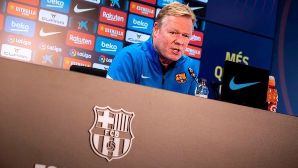 Koeman: "Jugamos en casa; no tengo miedo"
