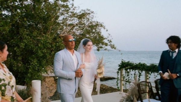 Vin Diesel acompañó al altar a la hija de Paul Walker en su boda