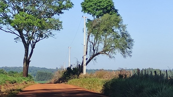 COMPAÑIA DE SAN BORJA RECIBE SERVICIO ELÉCTRICO DIRECTAMENTE DESDE FRAM - Itapúa Noticias