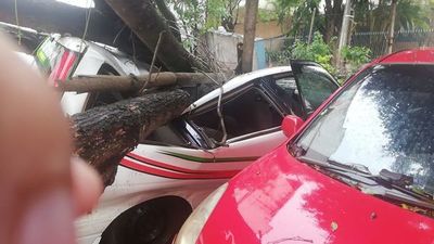 Fuerte temporal provoca destrozos y deja a unos 30.000 usuarios sin energía eléctrica en Alto Paraná - Noticias de Ciudad del Este y Alto Paraná hoy - ABC Color