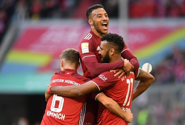 El líder Bayern golea 4-0 a Hoffenheim, Dortmund sigue a un punto - Fútbol - ABC Color