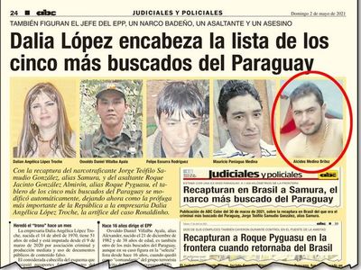 Localizan en una cárcel de Argentina al sicario más buscado del Paraguay - Nacionales - ABC Color
