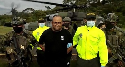 Detienen a 'Otoniel', el narcotraficante más buscado de Colombia desde la época de Pablo Escobar