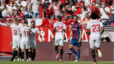 Sevilla se asienta en lo alto en España