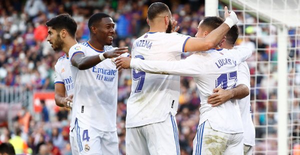 Real Madrid festeja en el Camp Nou y hunde al Barcelona