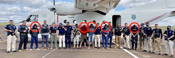 Expulsan del país a cinco miembros de la facción mineira del grupo PCC - Nacionales - ABC Color