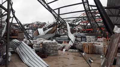 Fuerte temporal causó varios destrozos en el Alto Paraná - La Clave