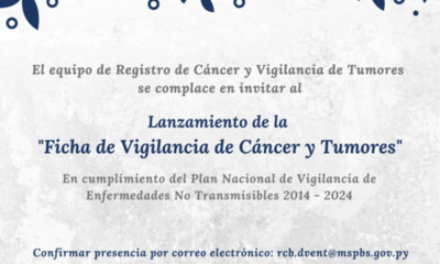 Paraguay tendrá «Ficha de vigilancia de cáncer y tumores»