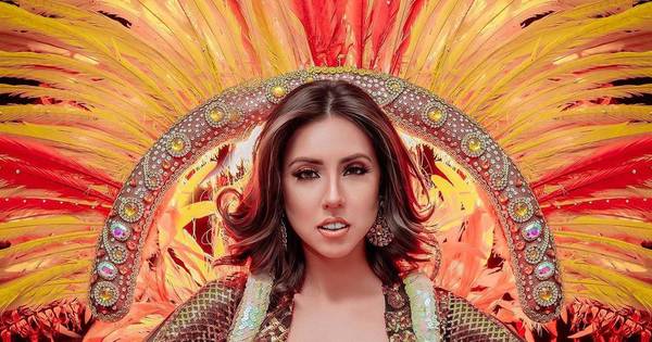 La Nación / Reina Hispanoamericana: candidatas presentaron trajes típicos que lucirán en certamen