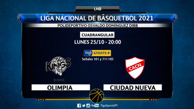 Olimpia Kings busca la victoria y una ayuda de San José
