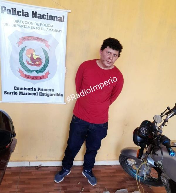 Imputan a presunto motochorro detenido con cuchillo