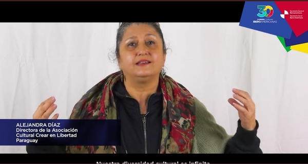 Artista paraguaya destaca ayuda de Programa Iberescena, por 30 años de cooperación iberoamericana - .::Agencia IP::.