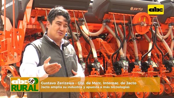 Jacto prepara nueva industria con más tecnología - ABC Rural - ABC Color