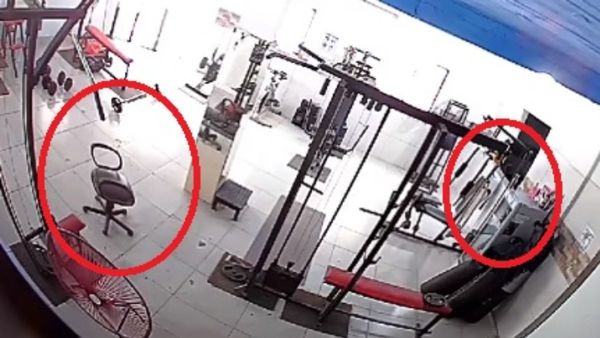 Gimnasio lleno de póras: "La gente viene a sacarse fotos con las cosas que se movían"