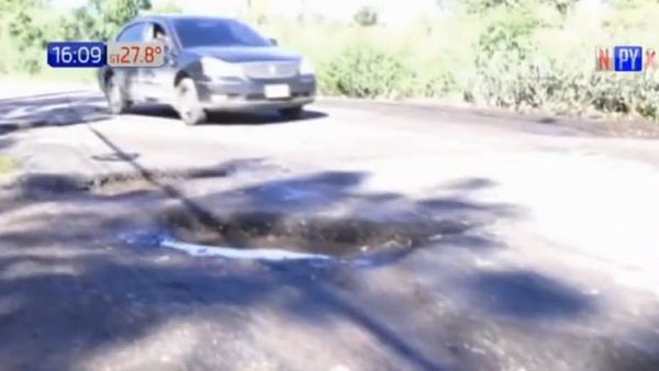 Denuncian pésimo estado de avenida Brítez Borges de Luque