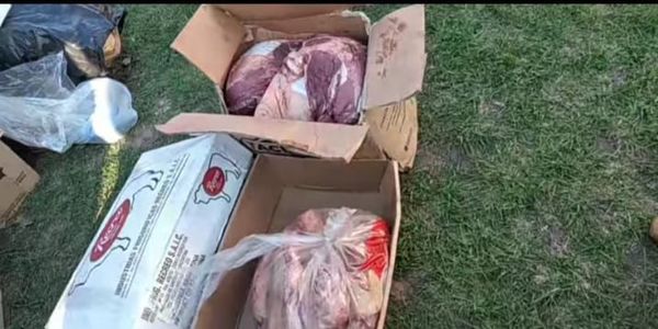Decomisan 150 kg de carne de contrabando proveniente de la Argentina - Nacionales - ABC Color