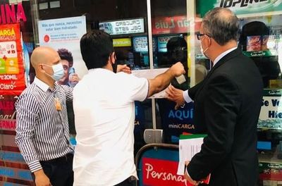 Clausuran locales por falta de pago de impuestos - ABC en el Este - ABC Color