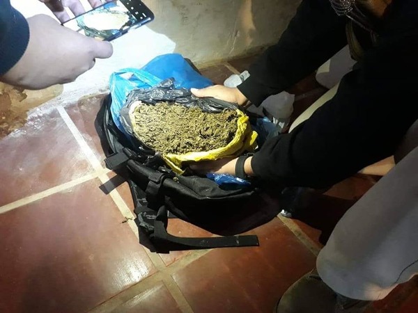 San Juan Bautista; detienen a un joven con más de un kilo de supuesta marihuana