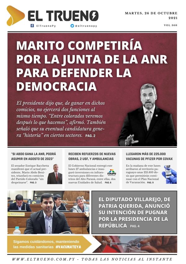 E-paper 26 de octubre 2021 - El Trueno