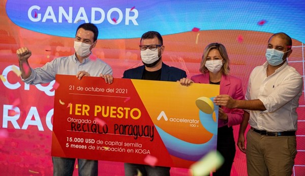 Accelerator 100+ eligió a Reciqlo Paraguay como la idea que revolucionará la industria por los próximos 100 años