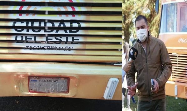 Cambian chapa de clínica móvil de CDE