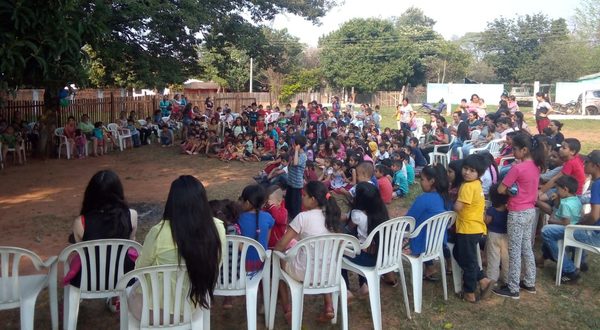 Niños de Caaguazú reciben desayuno y merienda