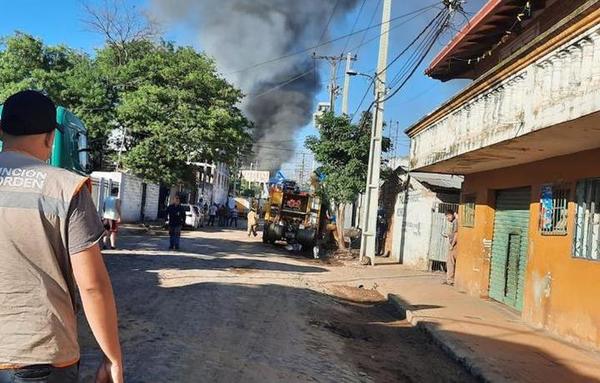No hay personas atrapadas ni heridos, confirma frigorífico, tras incendio
