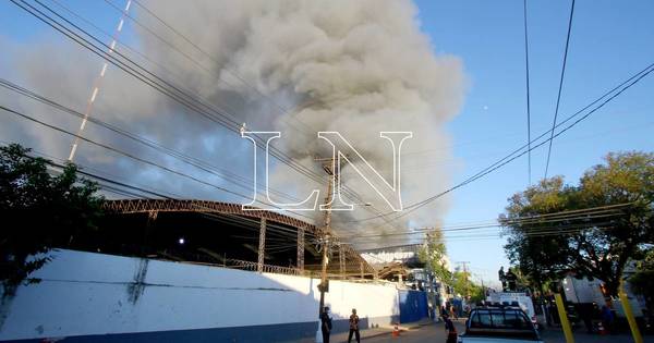 La Nación / Neumólogo recomienda alejarse de la zona de incendio del frigorífico