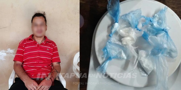 ATRAPAN A SUP. DISTRIBUIDOR DE CRACK EN CNEL. BOGADO. - Itapúa Noticias