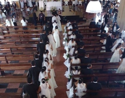 Diario HOY | Más de 100 parejas dieron el ’sí’ en casamiento comunitario