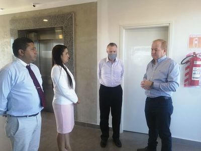 Embajador de Alemania visitó Cambyretá - Nacionales - ABC Color
