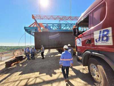 Puente de la Integración: Inician el lanzamiento de la primera dovela