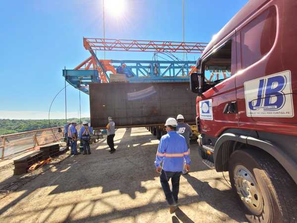 Puente de la Integración: Inician el lanzamiento de la primera dovela