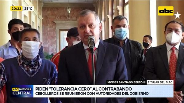 Cebolleros piden “tolerancia cero” al contrabando - ABC Noticias - ABC Color