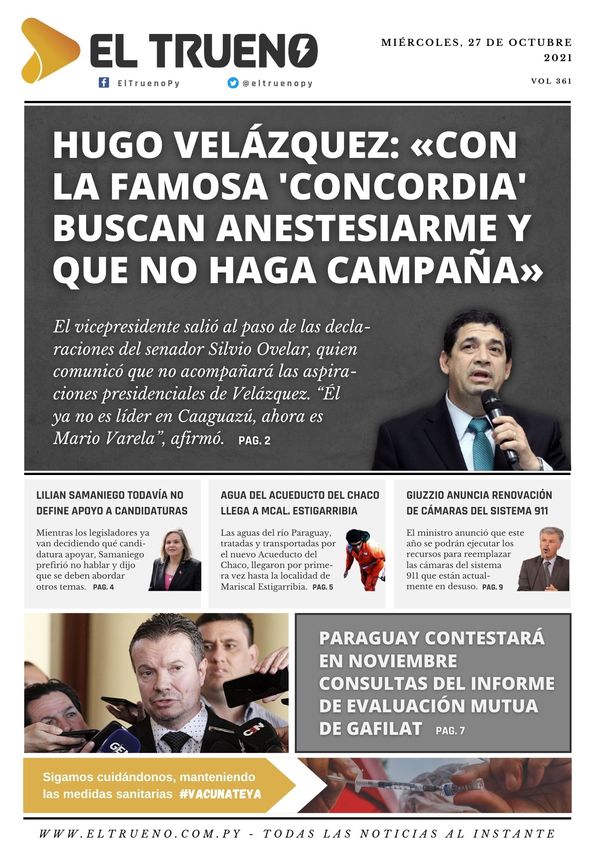 E-paper 27 de octubre 2021 - El Trueno
