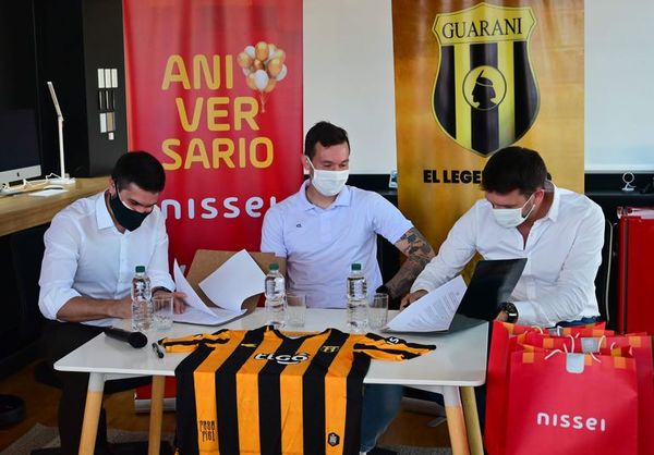 Guaraní suma nuevo aliado comercial - Fútbol - ABC Color
