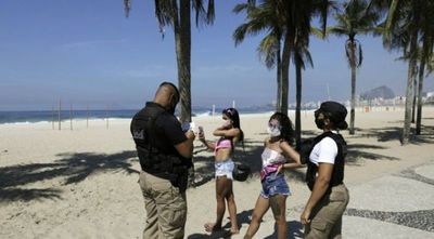 Río de Janeiro dejará de obligar el uso de mascarillas al aire libre
