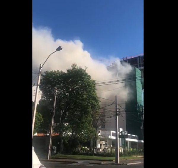 Reportan un nuevo incendio en Asunción - Nacionales - ABC Color