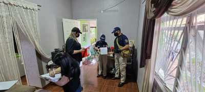 Operativo Jerjes: Por ahora hay tres detenidos, tras 15 allanamientos en Saltos del Guairá - Megacadena — Últimas Noticias de Paraguay