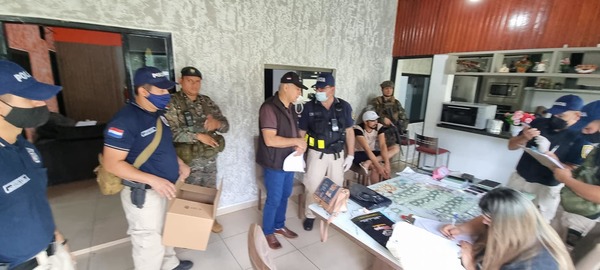 Incautan bienes de estructura dedicada al narcotráfico tras 15 allanamientos simultáneos – Prensa 5