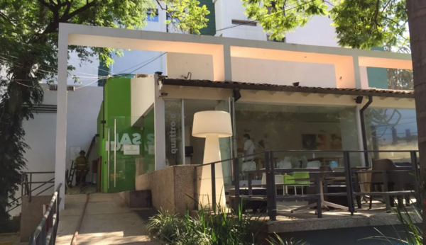 Principio de incendio en heladería de Villamorra